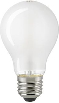 Sigor LED-Lampe 2,2W Normale Filament matt E27 470lm 2700K dim Class A / EEK: A 
