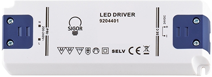 Sigor LED Netzteil/Treiber POWERLINE SLIM LED-NETZTEIL 30W 24VDC INDOOR 